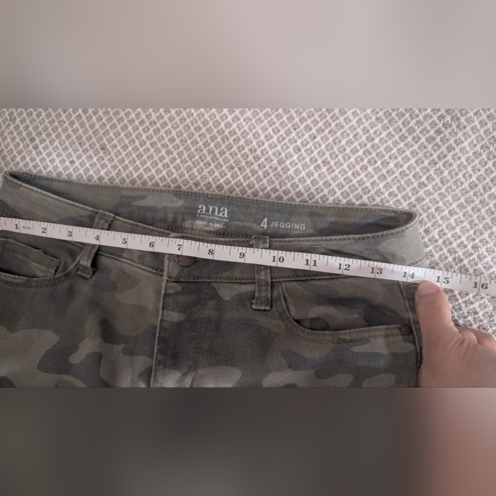 a.n.a Camouflage Jeggings Stretch High rise - Picture 10 of 10